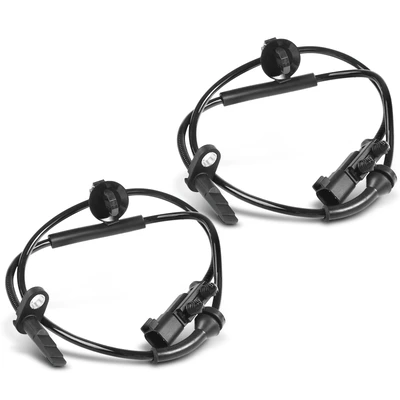 2 Pcs Rear ABS Wheel Speed Sensor