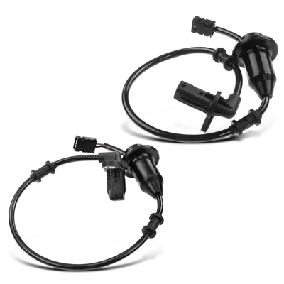 2 Pcs Rear ABS Wheel Speed Sensor