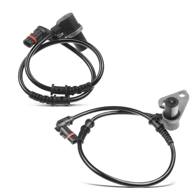 2 Pcs Front ABS Wheel Speed Sensor