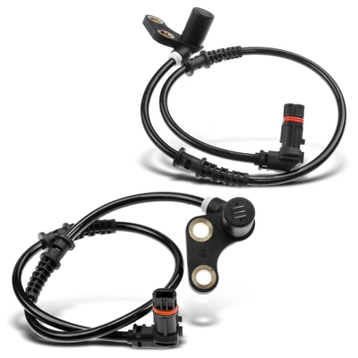 2 Pcs Front ABS Wheel Speed Sensor