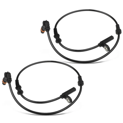 2 Pcs Front ABS Wheel Speed Sensor
