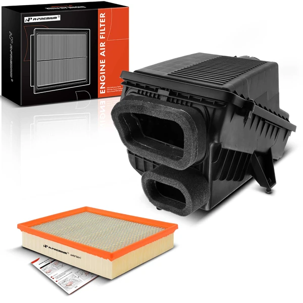 Engine Air Cleaner Filter Box with Air Filter for 2003-2006 Chevrolet Avalanche 1500