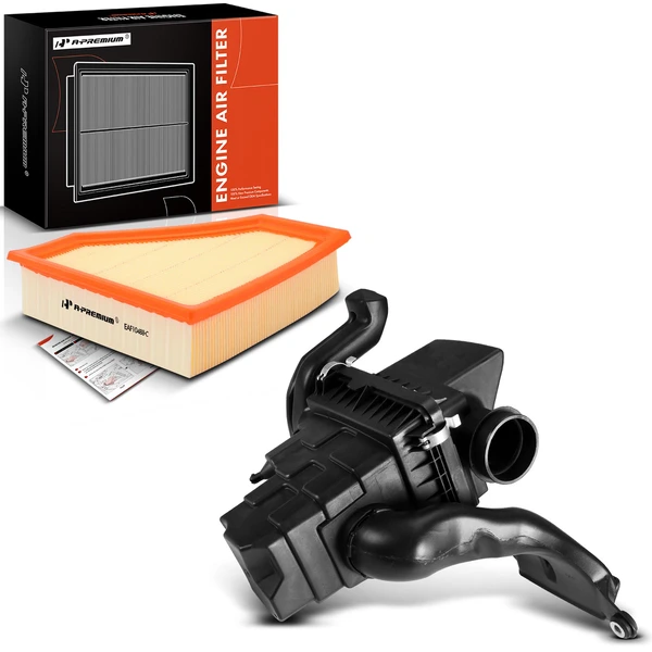 Engine Air Cleaner Filter Box with Air Filter for 2008-2011 Ford Focus