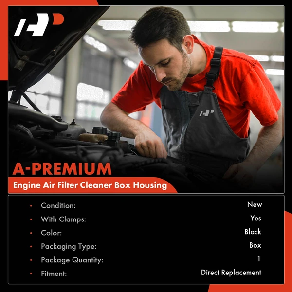 Engine Air Cleaner Filter Box with Air Filter for Toyota 4Runner 96-00 Tacoma