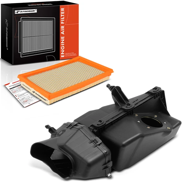 Engine Air Cleaner Filter Box with Air Filter for Nissan Altima 2002-2006 Quest