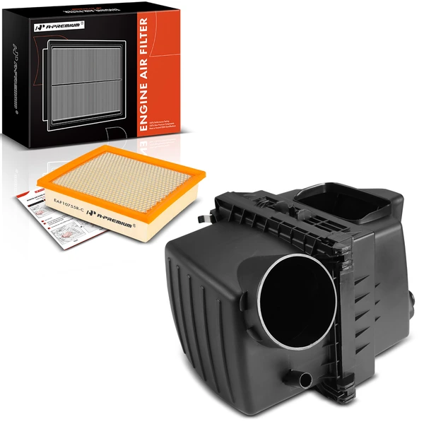 Engine Air Cleaner Filter Box with Air Filter for Jeep Grand Cherokee Dodge