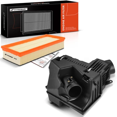 Engine Air Cleaner Filter Box with Air Filter