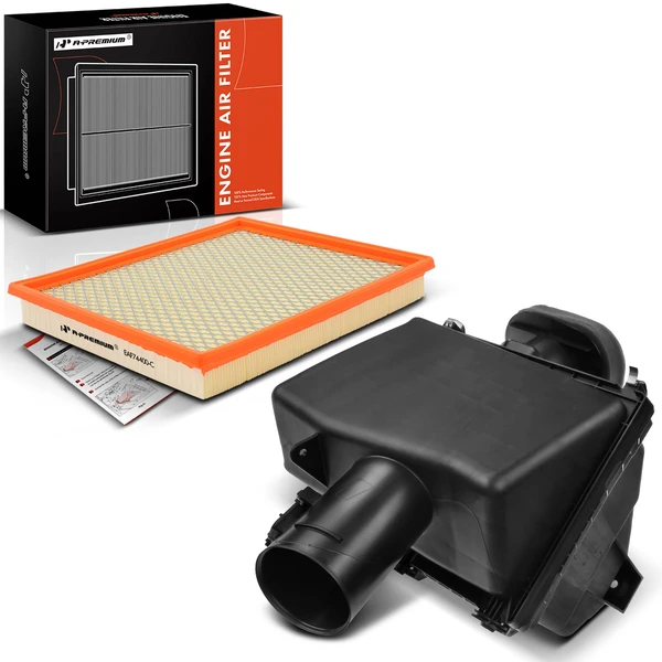 Engine Air Cleaner Filter Box with Air Filter for Nissan Pathfinder Xterra 05-11