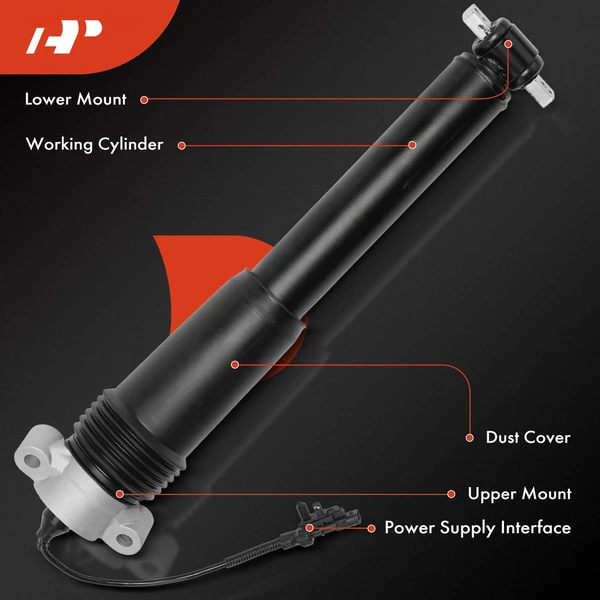 2 Pcs Front Driver & Passenger Air Suspension Struts for Chevrolet Corvette 2015-2019