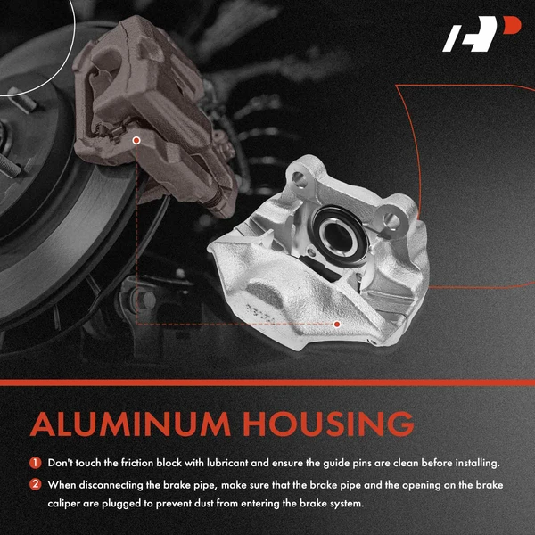 2-Pc Brake Caliper Rear Driver & Passenger 2-Piston A-Premium APBC3648