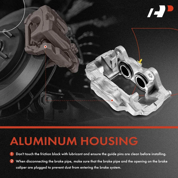 2-PC Brake Caliper, Front Driver & Passenger, 4-Piston, A-Premium APBC3628