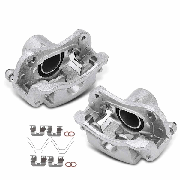 2022-2023 Kia Seltos 2-Pc Brake Caliper Front Driver & Passenger 1-Piston A-Premium APBC3596