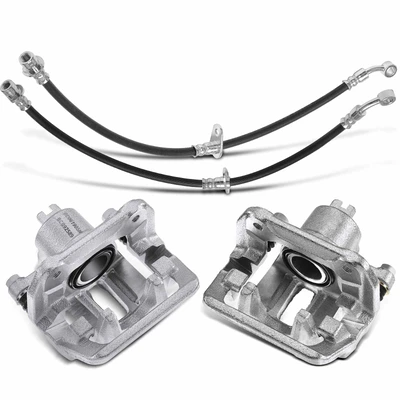 Rear Brake Caliper + Brake Hydraulic Hose