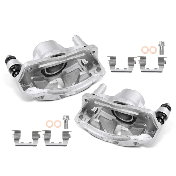 2-PC Brake Caliper, Front Driver & Passenger, 1-Piston, A-Premium APBC3642