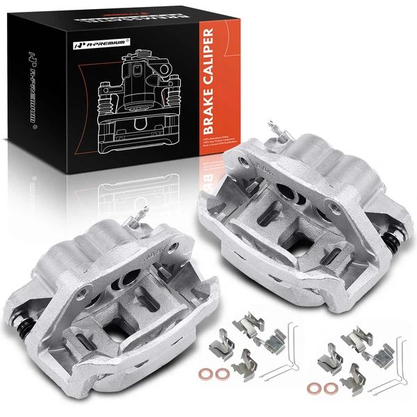 2-PC Brake Caliper, Front Driver & Passenger, 2-Piston, A-Premium APBC3612