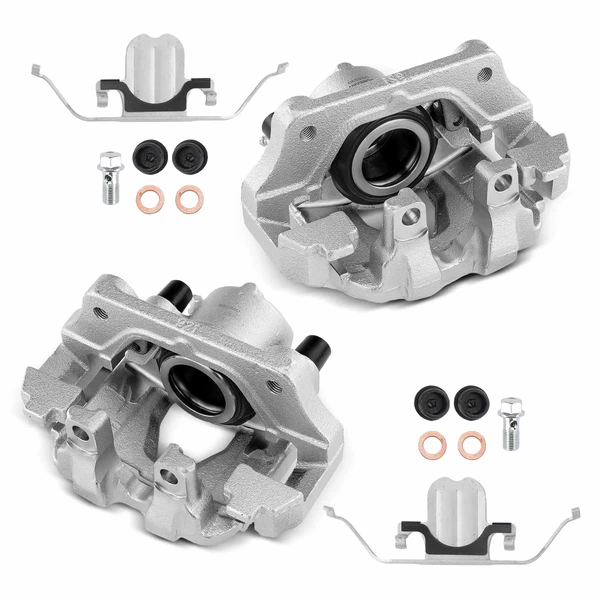 2-PC Brake Caliper, Front Driver & Passenger, 1-Piston, A-Premium APBC3626