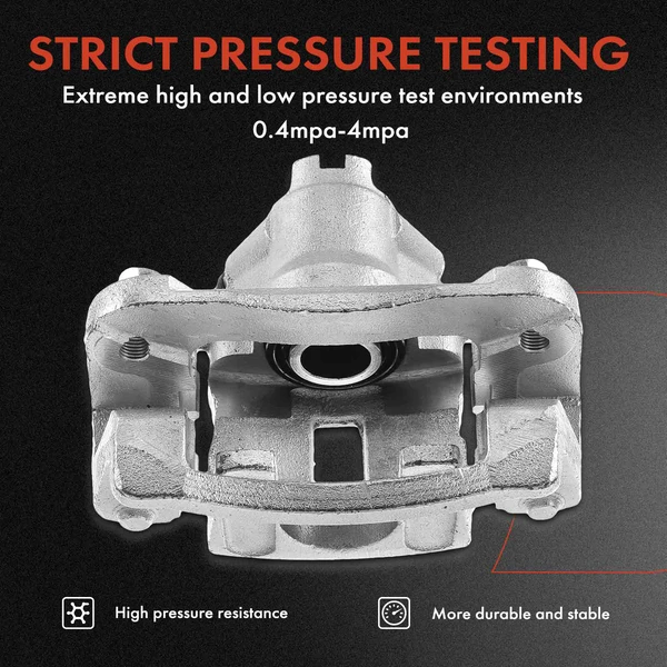 6-PC Brake Caliper + Brake Pad, Rear Driver & Passenger, 1-Piston, A-Premium APBC3657