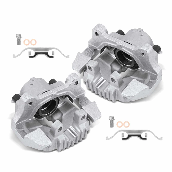 2-PC Brake Caliper, Front Driver & Passenger, 1-Piston, A-Premium APBC3641