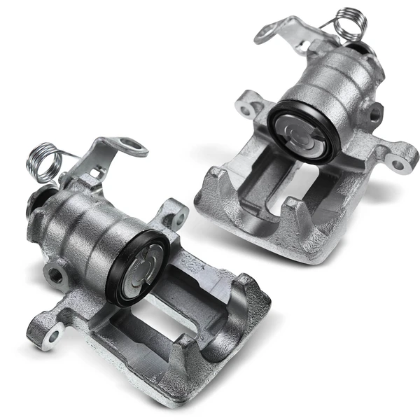 2-Pc Brake Caliper Rear Driver & Passenger 1-Piston A-Premium APBC0002