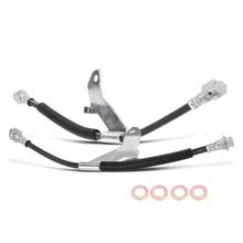 2 Pcs Front Brake Hydraulic Hose