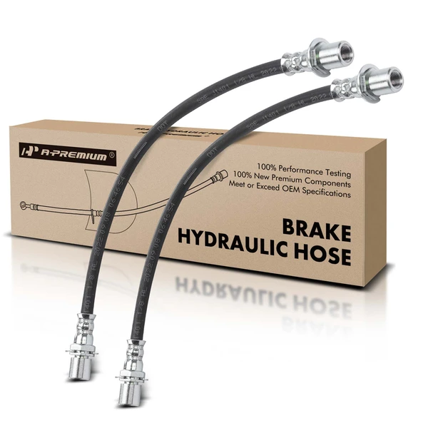 2 Pcs Brake Hydraulic Hose for 1979-1983 1986-1995 Toyota Pickup