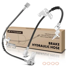 2 Pcs Front Brake Hydraulic Hose