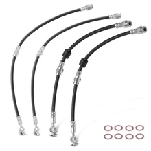 2 Pcs Rear Brake Hydraulic Hose