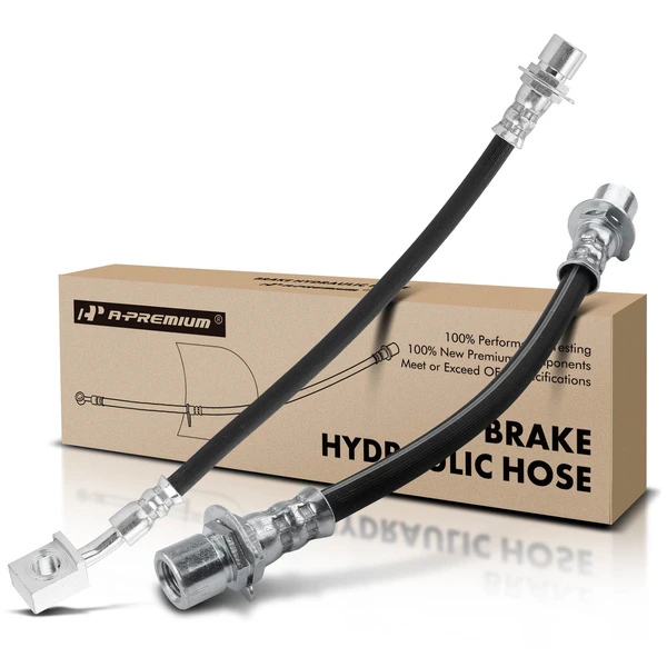 2 Pcs Rear Right Inner & Outer Brake Hydraulic Hose for Cadillac CTS 2008-2011