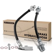 2 Pcs Rear Right Inner & Outer Brake Hydraulic Hose for 2009-2015 Cadillac CTS