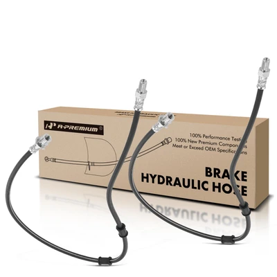 2 Pcs Front Brake Hydraulic Hose