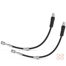2 Pcs Front Brake Hydraulic Hose for 2010-2011 Saab 9-3X