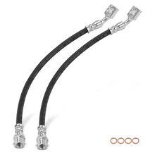 2 Pcs Rear Brake Hydraulic Hose for 2003-2007 Saab 9-3