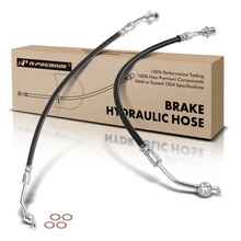 2 Pcs Front Brake Hydraulic Hose