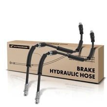2 Pcs Front Brake Hydraulic Hose