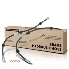 2 Pcs Front Brake Hydraulic Hose for 2007-2011 Mitsubishi Outlander
