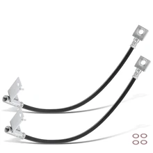 2 Pcs Rear Brake Hydraulic Hose