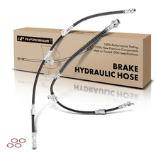 2 Pcs Front Brake Hydraulic Hose