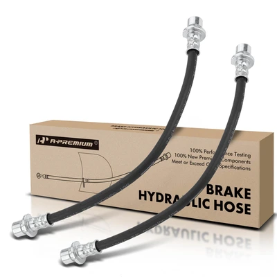 2 Pcs Rear Brake Hydraulic Hose