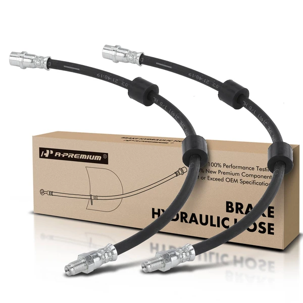 2 Pcs Front Brake Hydraulic Hose for BMW E39 525i 528i 530i 540i M5