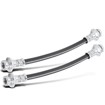 2 Pcs Rear Inner Brake Hydraulic Hose