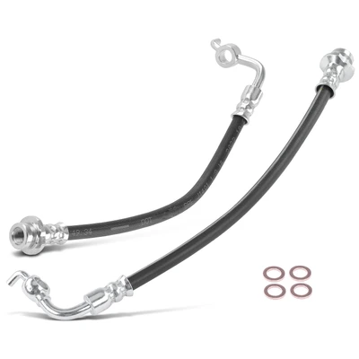 2 Pcs Rear Brake Hydraulic Hose