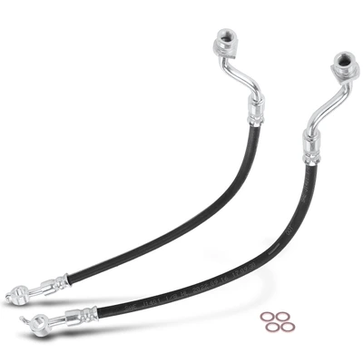 2 Pcs Rear Brake Hydraulic Hose