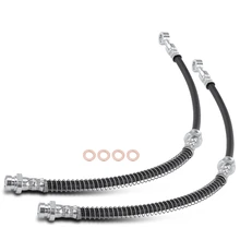 2 Pcs Front Brake Hydraulic Hose