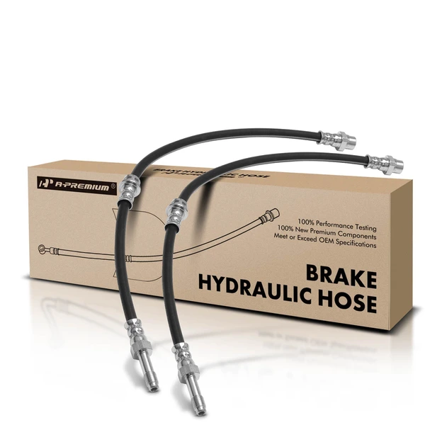 2 Pcs Brake Hydraulic Hose for BMW E36 E46 318i 323i 325Ci 328Ci