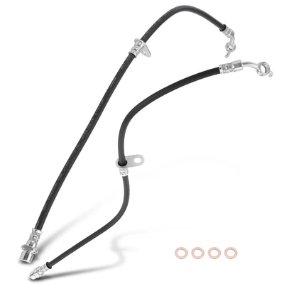 2 Pcs Front Brake Hydraulic Hose