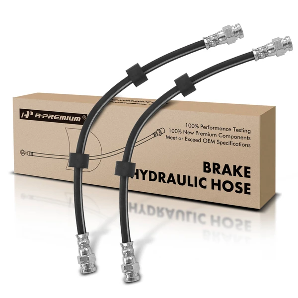 2 Pcs Rear Brake Hydraulic Hose for Mazda MPV 2000-2003 3.0L