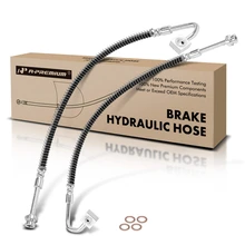 2 Pcs Front Brake Hydraulic Hose for 1995-2002 Kia Sportage