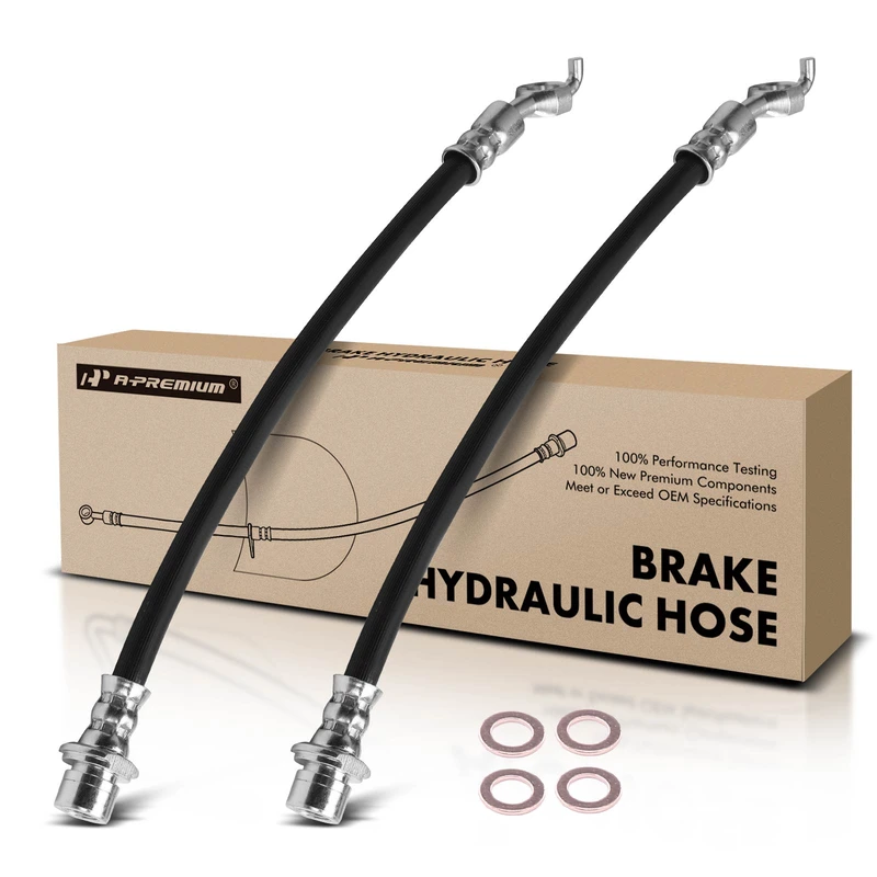 2 Pcs Rear Brake Hydraulic Hose for Scion tC 2005-2010 Toyota Celica