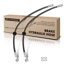 2 Pcs Front Brake Hydraulic Hose for 2002-2005 Kia Sedona