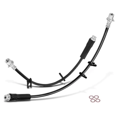 2 Pcs Rear Inner Brake Hydraulic Hose